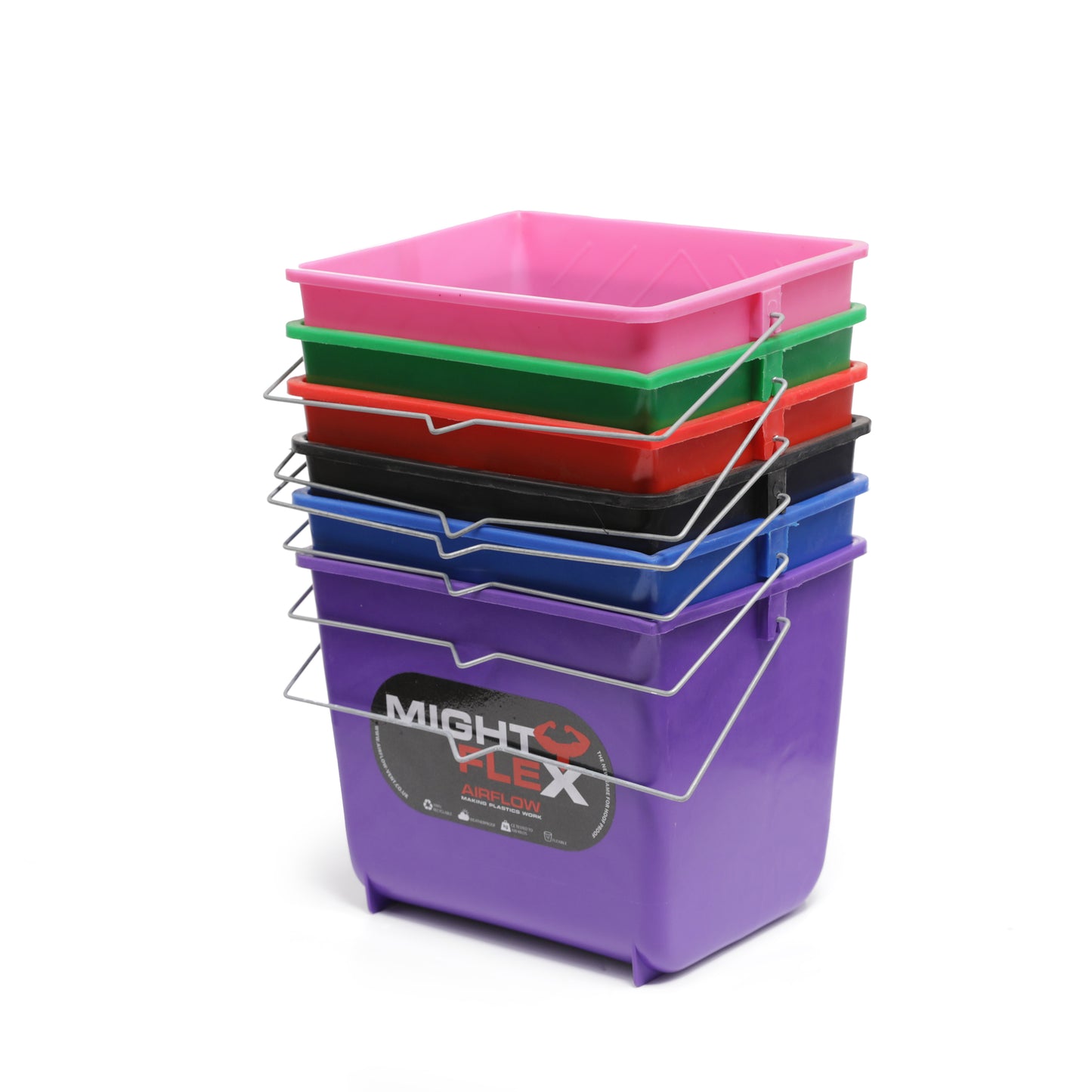 5Lt Square Mighty Flex Multi Purpose Bucket