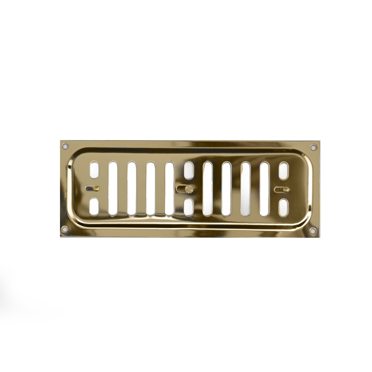Surface Mounted Metal Hit & Miss Vent - 9.5" x 3.5"