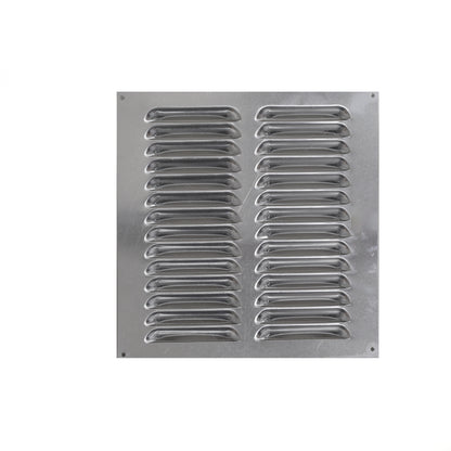 Surface Mounted Metal Louvre Vent - 9.5" x 9.5"