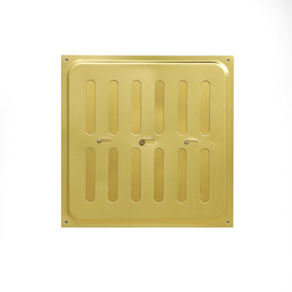Surface Mounted Metal Hit & Miss Vent - 9.5" x 9.5"