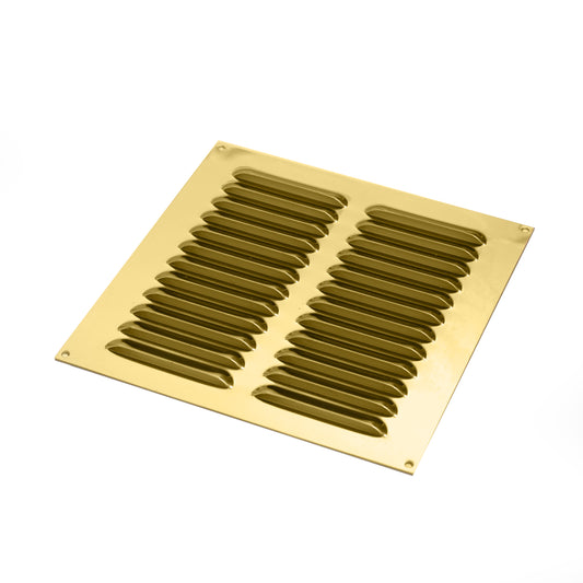 Surface Mounted Metal Louvre Vent - 9.5" x 9.5"