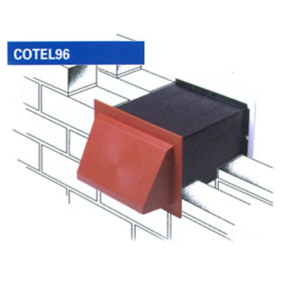 9" x 6" Through Wall Set + Cowl