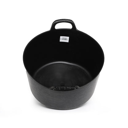 25Lt Medium Flexible Tub - Black