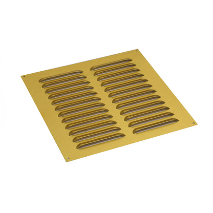 Surface Mounted Metal Louvre Vent - 9.5" x 9.5"
