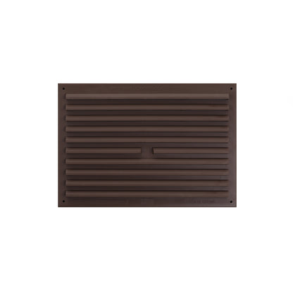 6" x 3" Surface Mounted Plastic Vent with Flyscreen