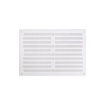 6" x 3" Surface Mounted Plastic Vent with Flyscreen