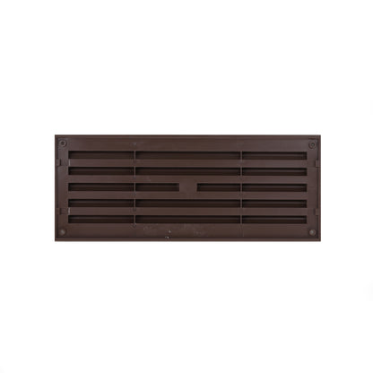 9" x 3" Surface Mounted Plastic Vent with Flyscreen