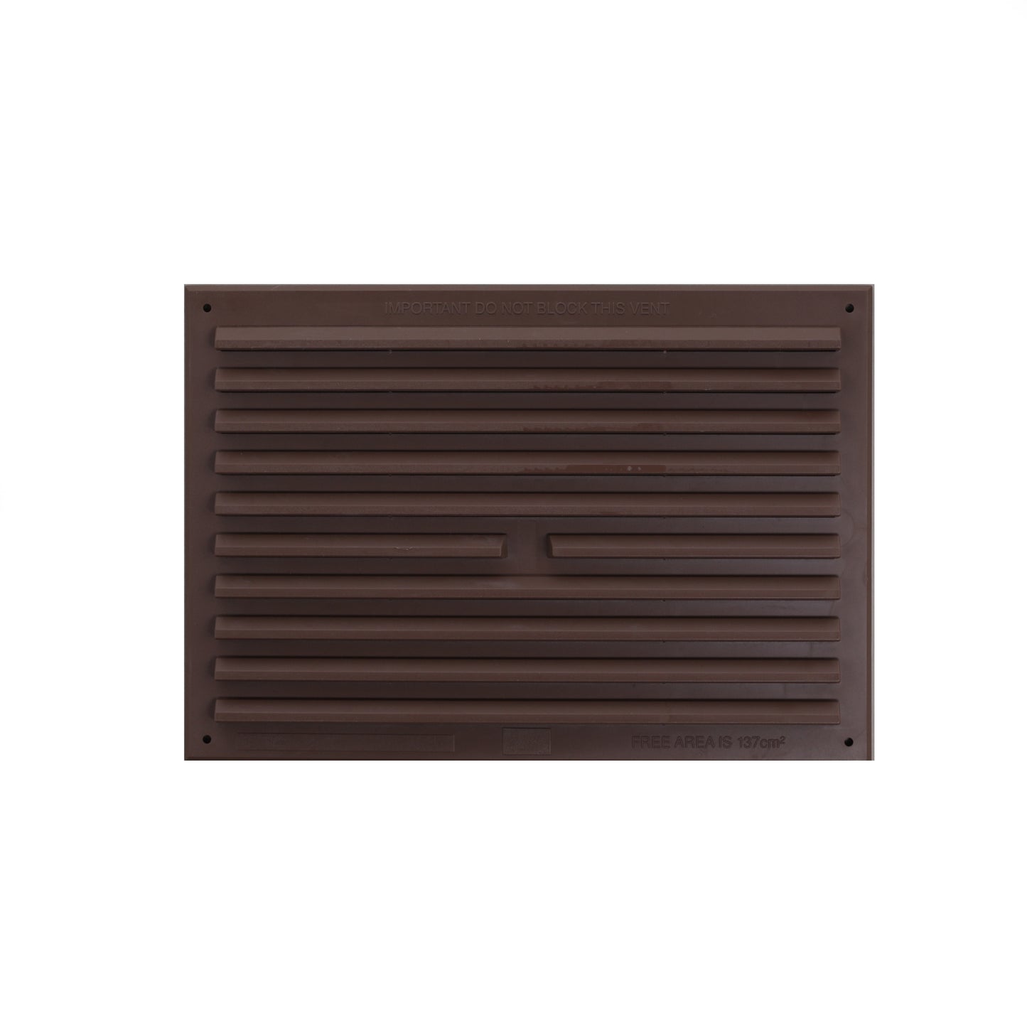 9" x 6" Surface Mounted Plastic Vent