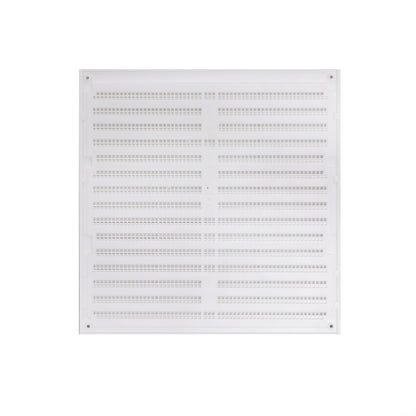 9" x 9" Surface Mounted Plastic Vent with Flyscreen