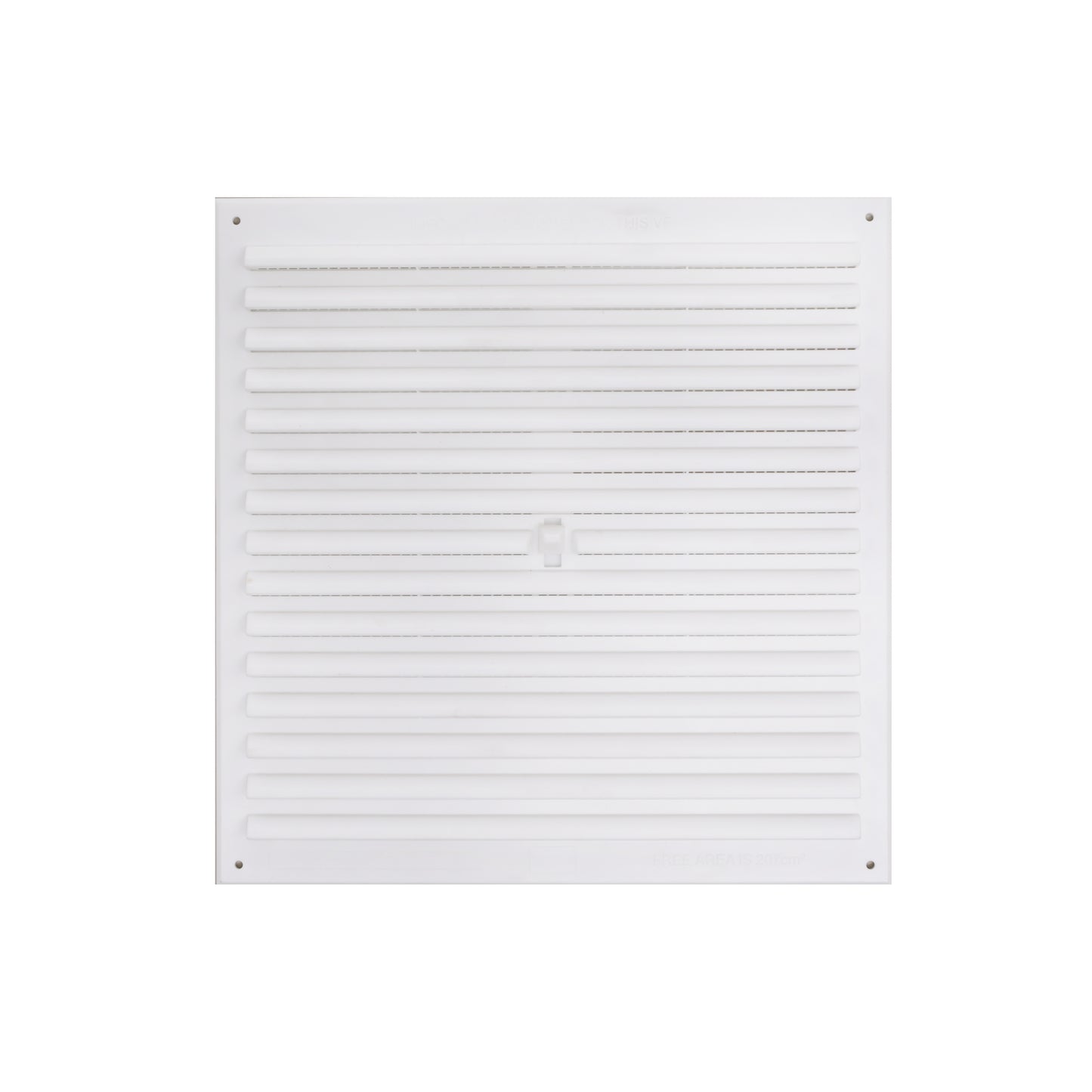 9" x 9" Surface Mounted Plastic Vent with Flyscreen