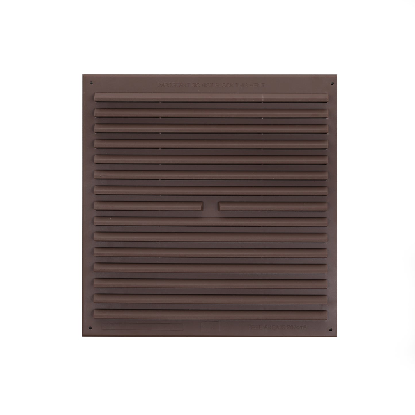 9" x 9" Surface Mounted Plastic Vent