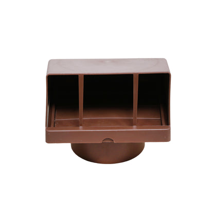 External Gravity Flap Terminal - 4" / 5" / 6" Diameter Spigot & Cowl