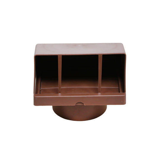 External Gravity Flap Terminal - 4" / 5" / 6" Diameter Spigot & Cowl
