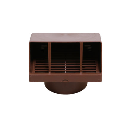 External Louvre Terminal - 4"/ 5" / 6"  Diameter Spigot & Cowl