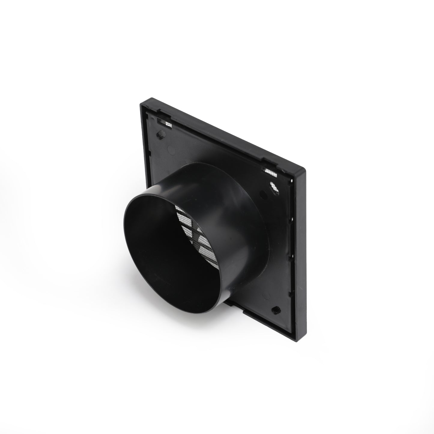 External Louvre Terminal (Square 150mm) with 4"/ 5" / 6" Diameter Spigot & Screen