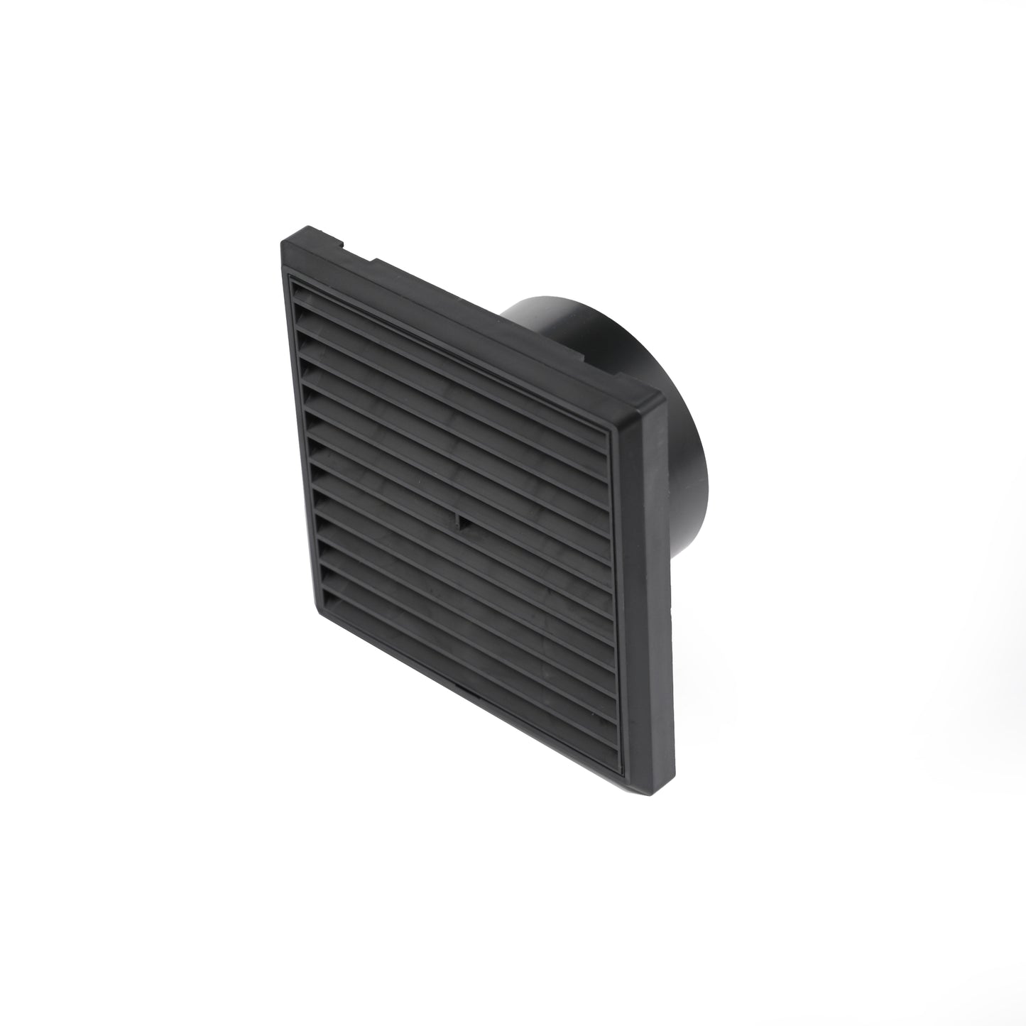 External Louvre Terminal (Square 150mm) with 4"/ 5" / 6" Diameter Spigot & Screen