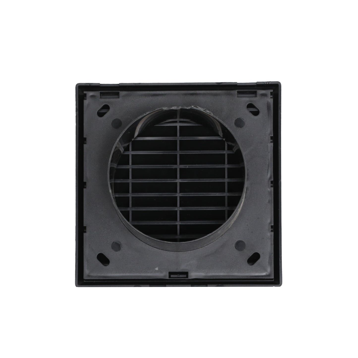 External Louvre Terminal (Square 150mm) with 4"/ 5" / 6" Diameter Spigot & Screen