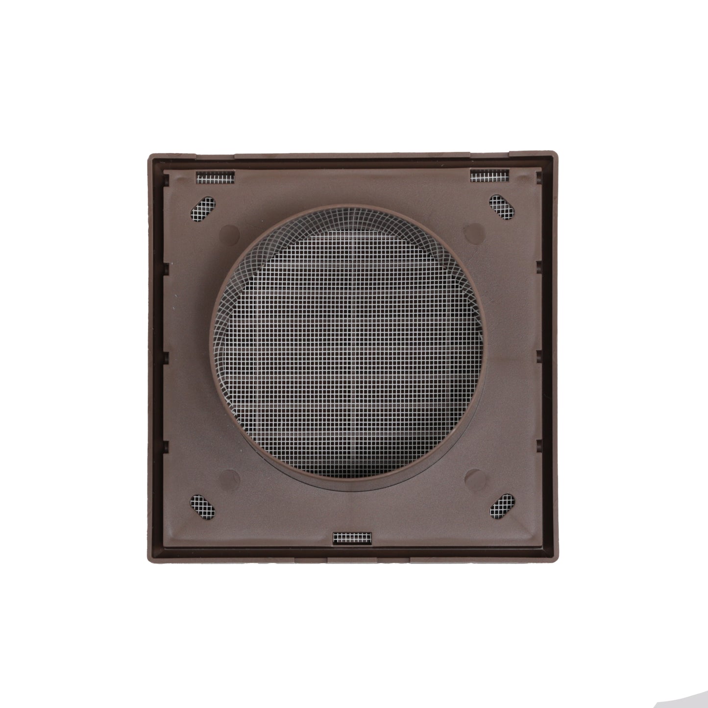 External Louvre Terminal (Square 150mm) with 4"/ 5" / 6" Diameter Spigot & Screen