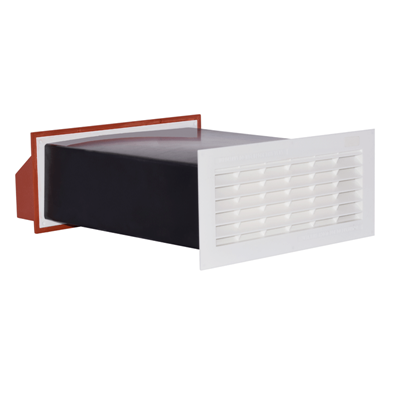 Draught Reducing 9" x 3" Vent Set